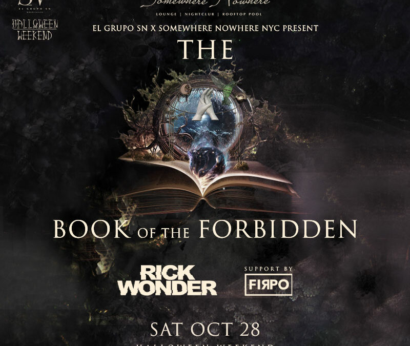 HalloweenWeekend.com presents The Book Of The Forbidden :: Music by Rick Wonder & Firpo (Saturday, October 28, 2023)